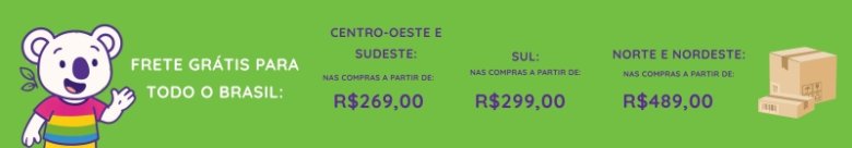 Frete Gratis para todo o Brasil